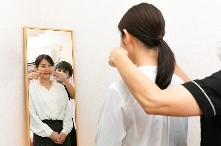 姿勢の確認